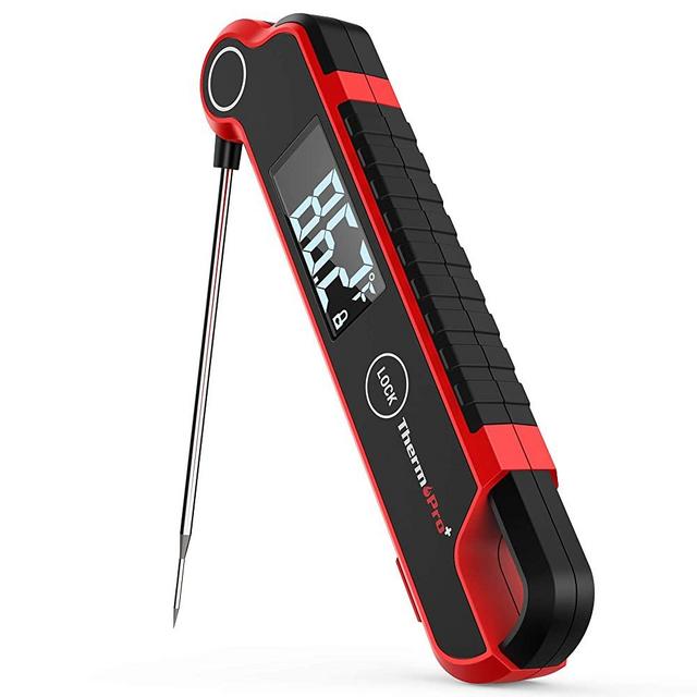 ThermoPro TP620 Digital Instant Read Meat Thermometer Used by Professional Chefs for Deep Fry BBQ Smoker Grill Cooking Candy Food Thermometer