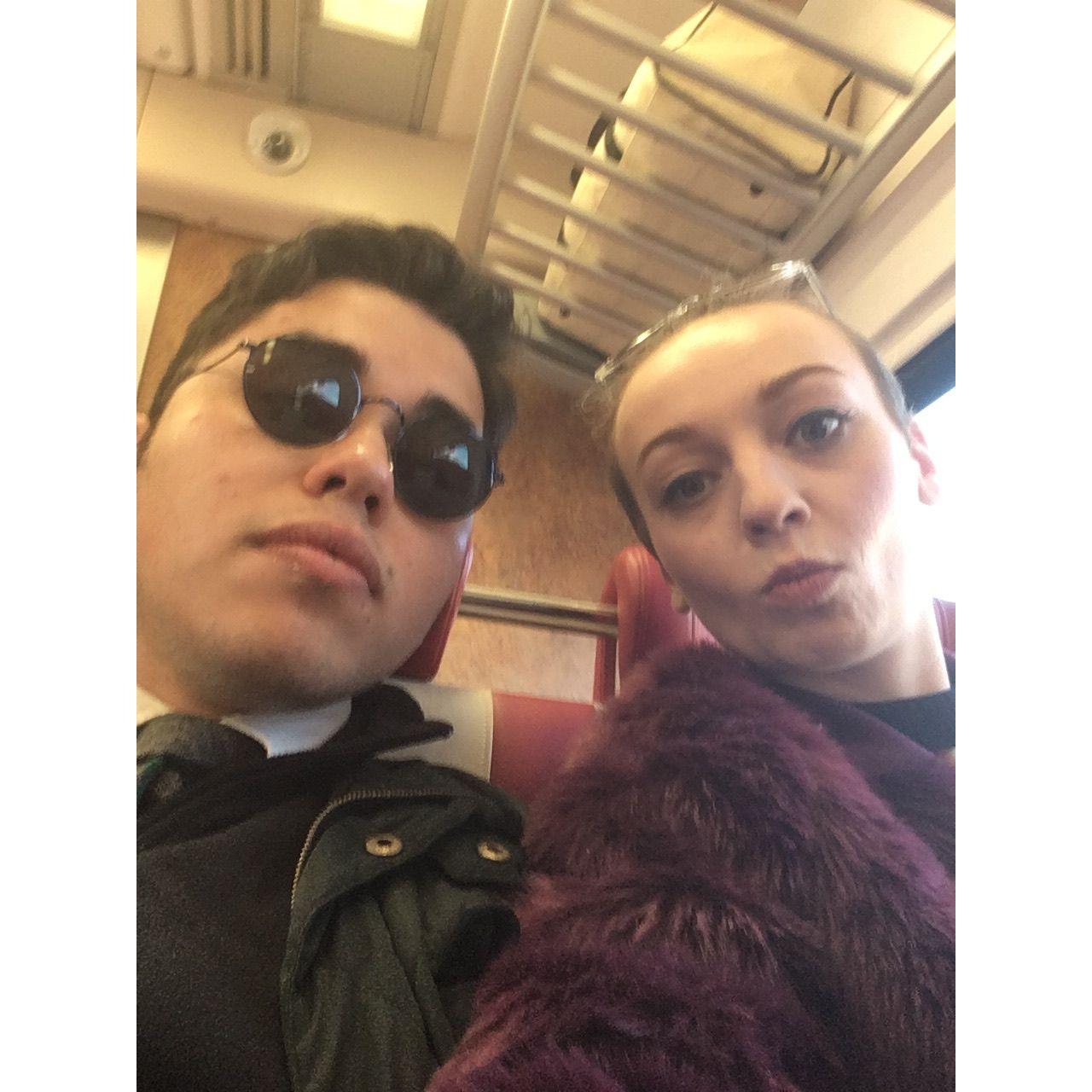 Our first time going to see Broadway
