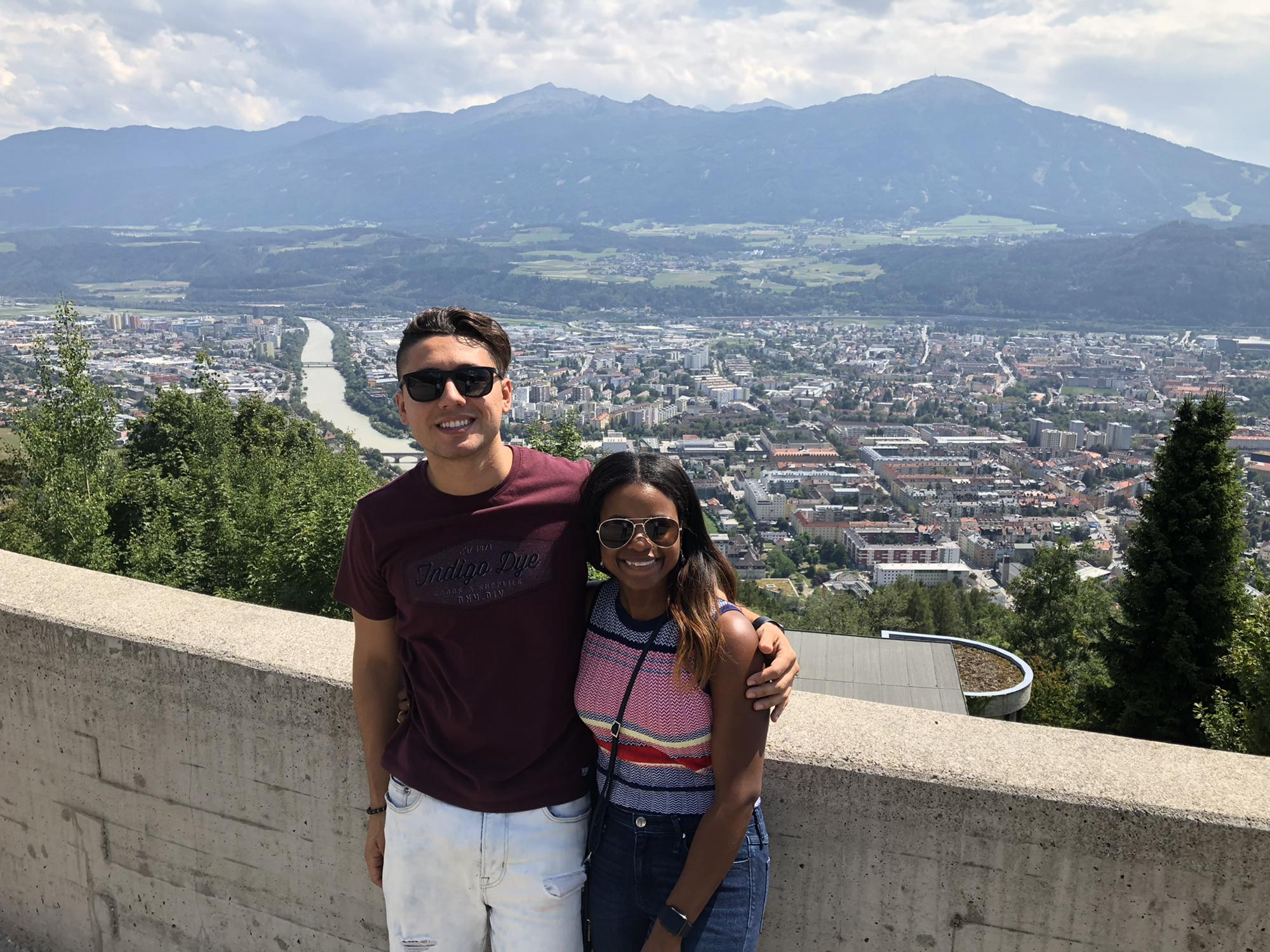 Summer of 2018 was a year of International travel for us! This picture is of us in Innsbruck, Austria ❤️