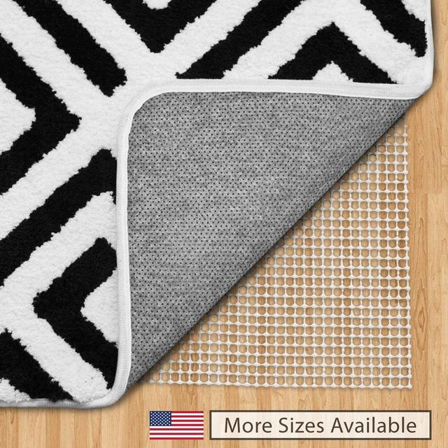 Gorilla Grip Original Area Rug Gripper Pad, 4x6, Made in USA, for Hard Floors, Pads Available in Many Sizes, Provides Protection and Cushion for Area Rugs and Floors