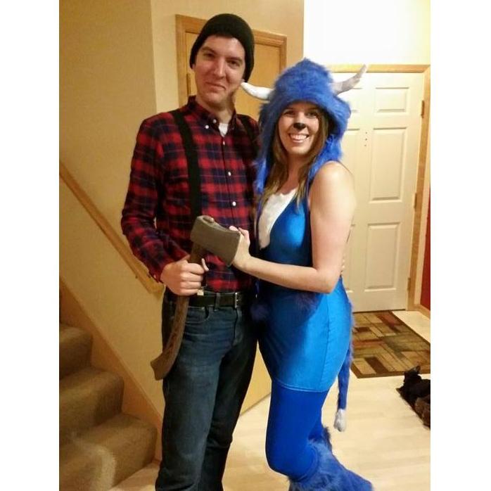 Our first Halloween - Paul & Babe