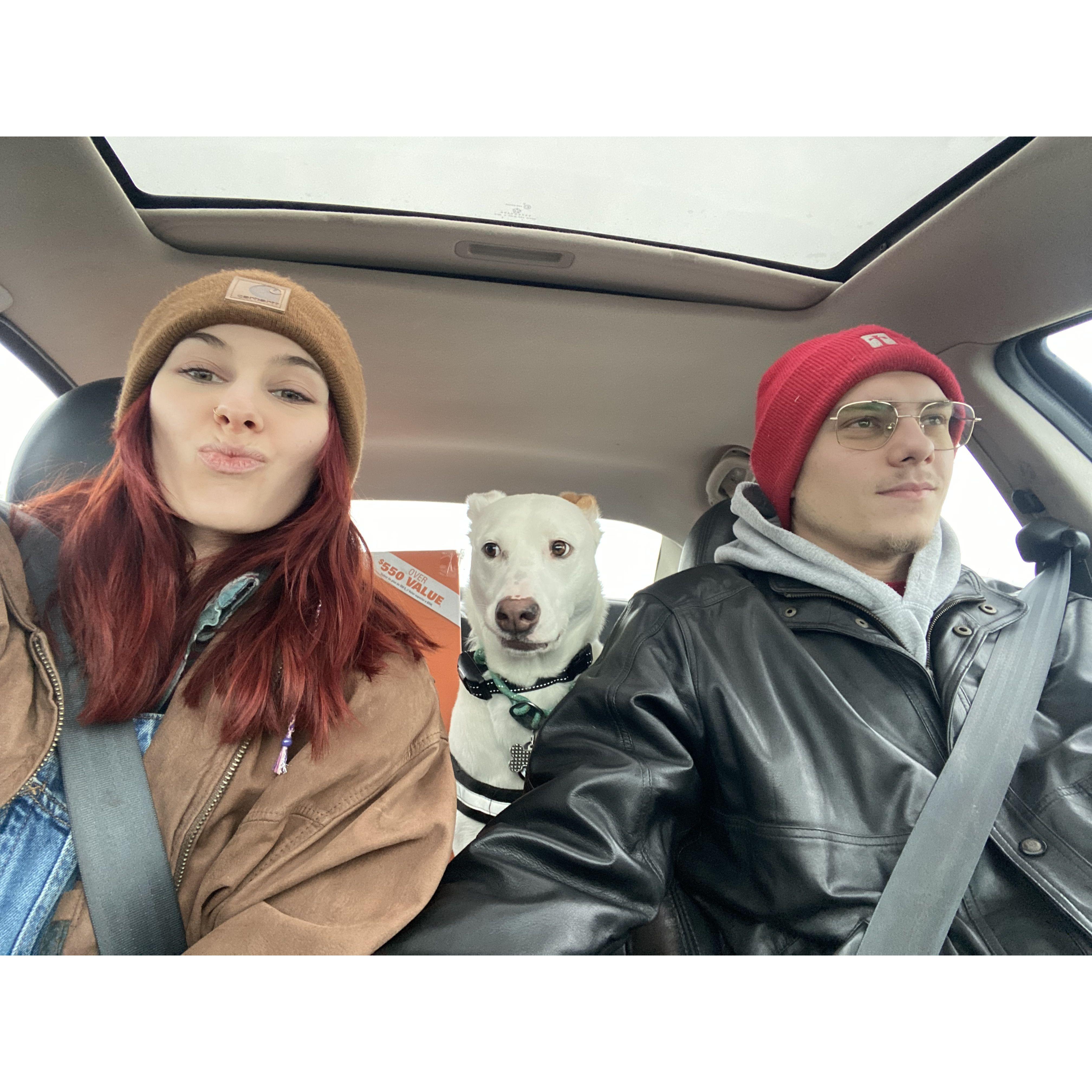 Car rides! 
January 25, 2023