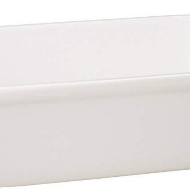 Le Creuset Heritage Stoneware 7-by-5-Inch Rectangular Dish, White