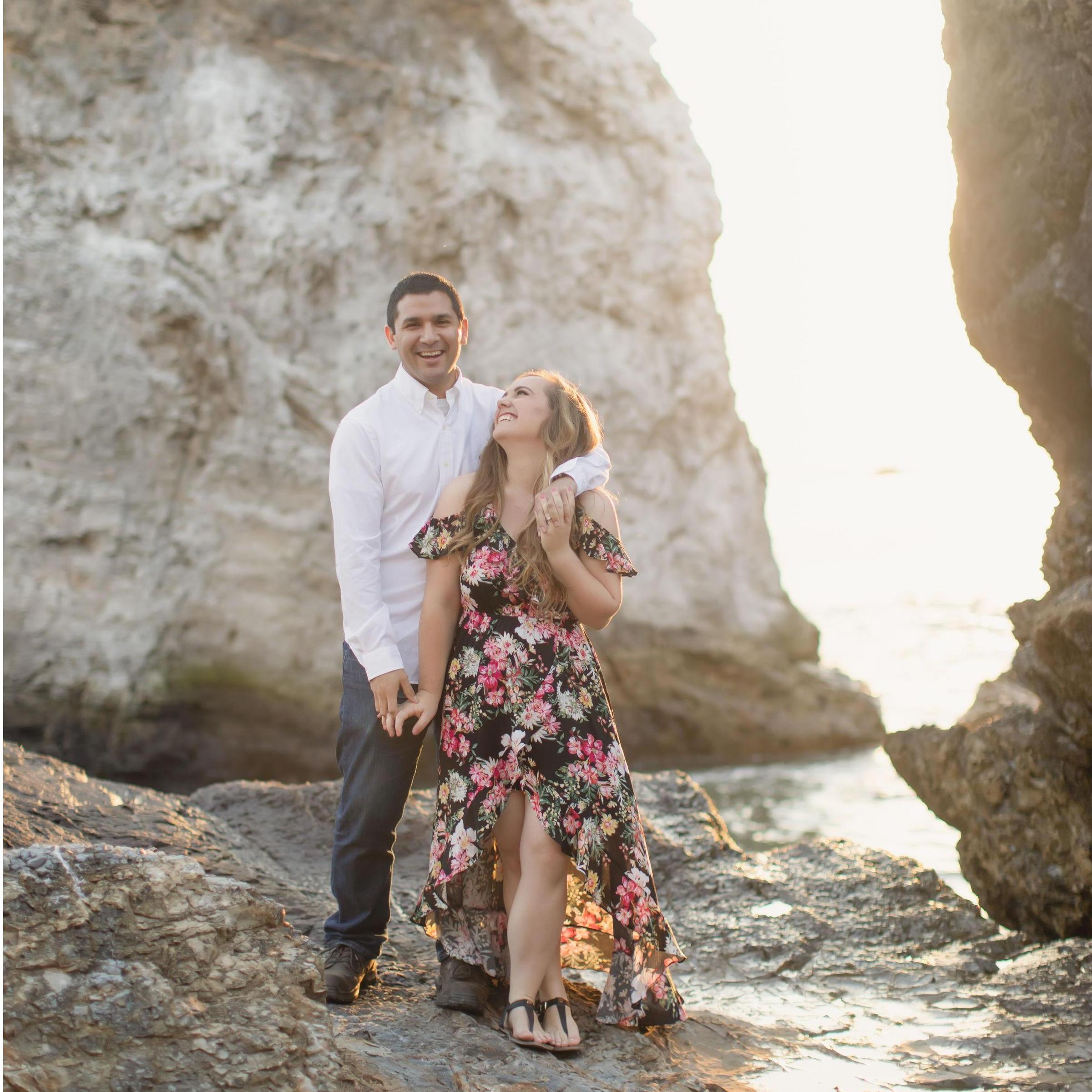 2018: One of our favorites from the engagement shoot.