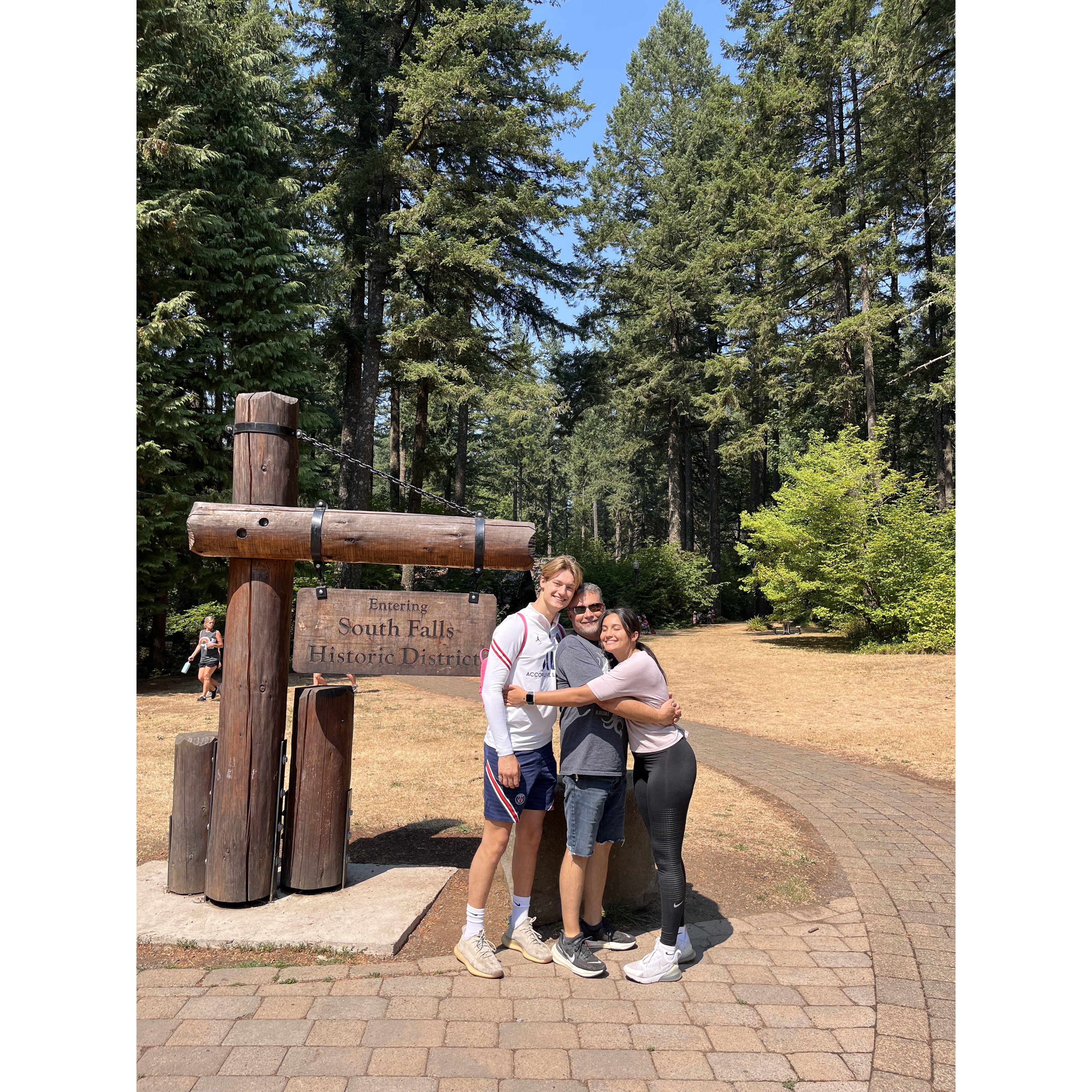 Many Oregon hikes!
Veel wandelingen in Oregon!