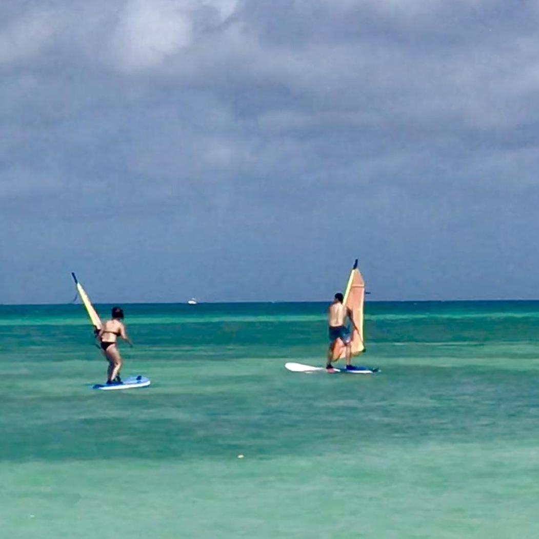 Windsurfing in Aruba! 2019