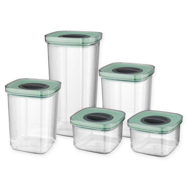 BergHOFF® Leo 5-Piece Smart Seal Food Storage Container with Lids Set in Green