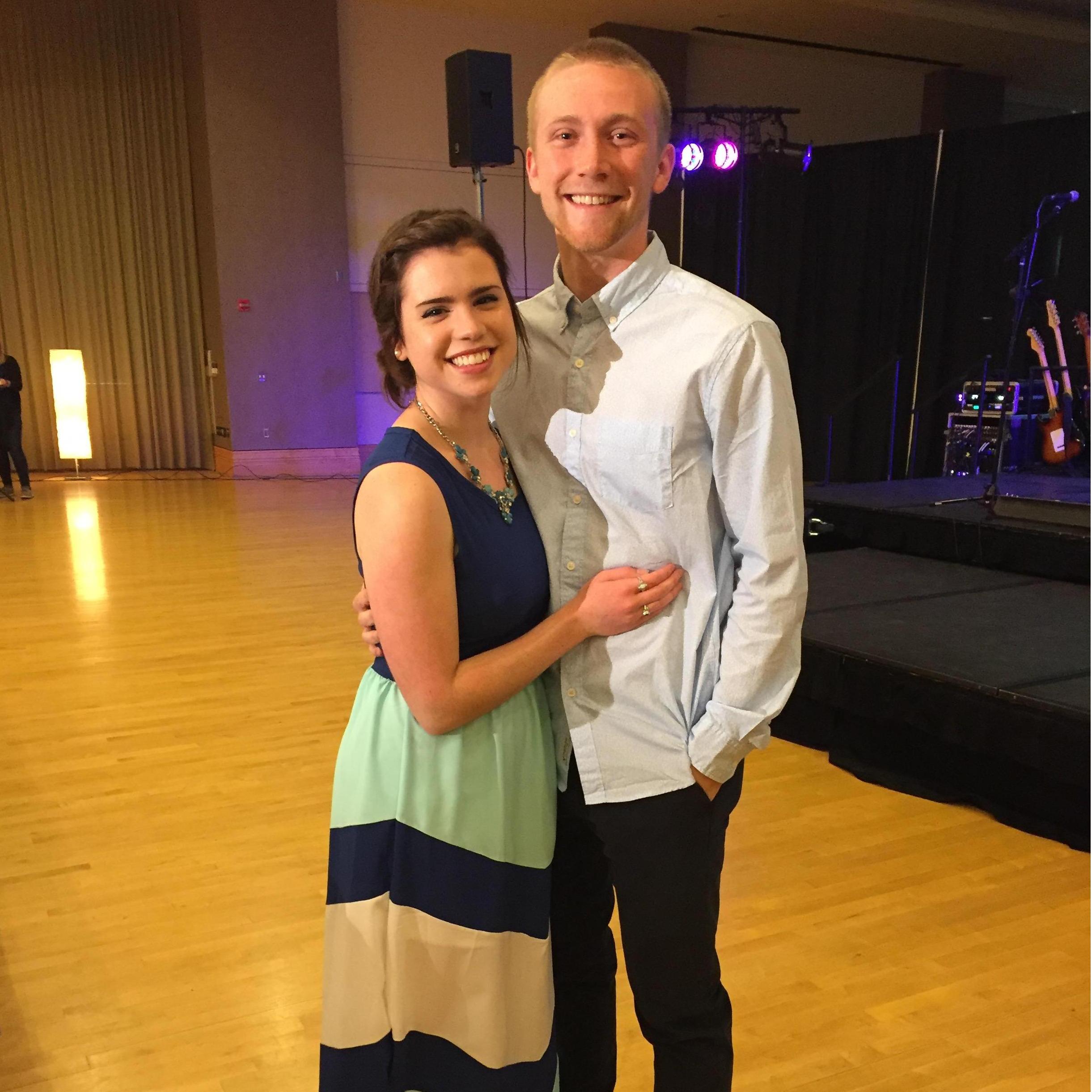 Our first picture taken together:)