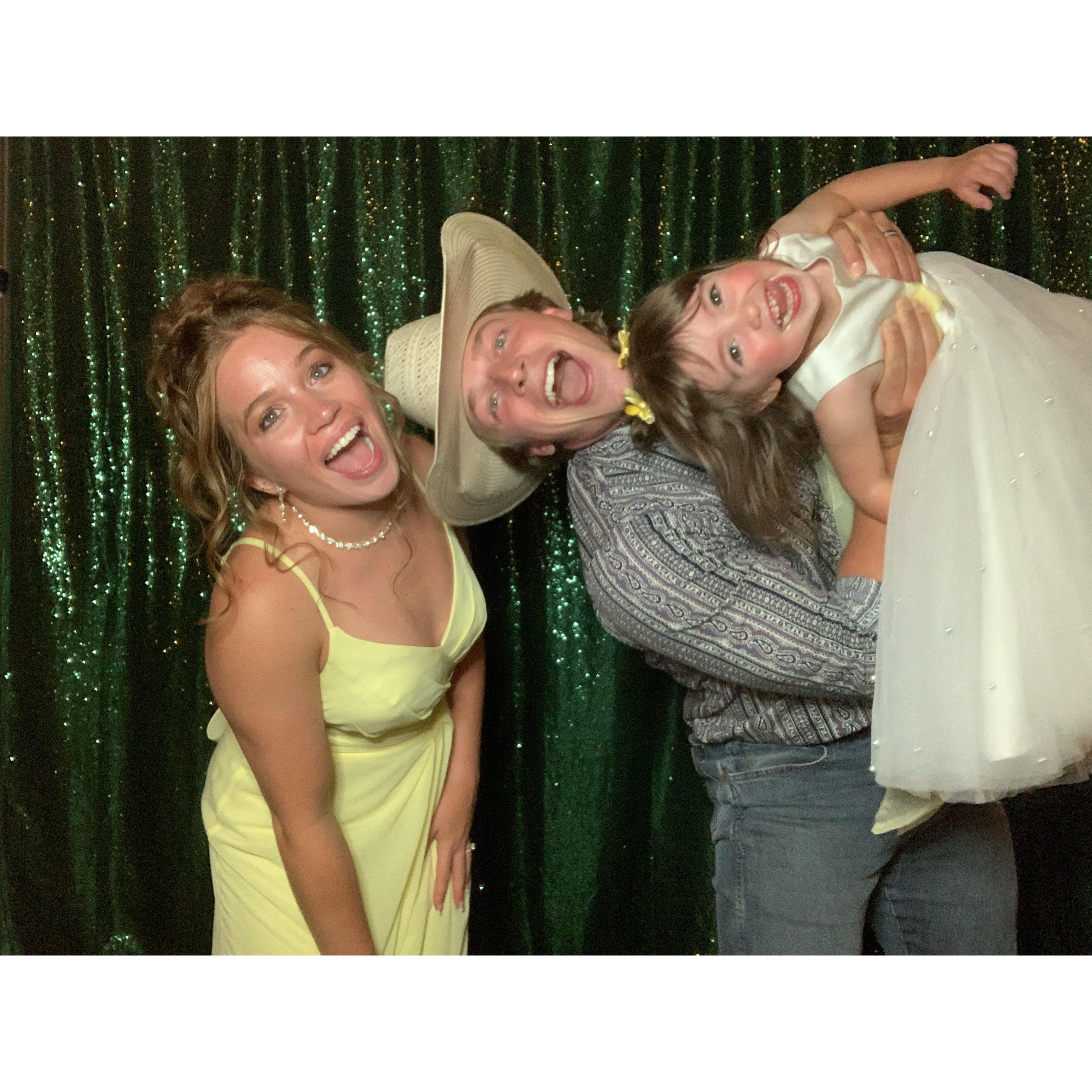 Wedding Photo Booth ft. the Flower Girl August 2025