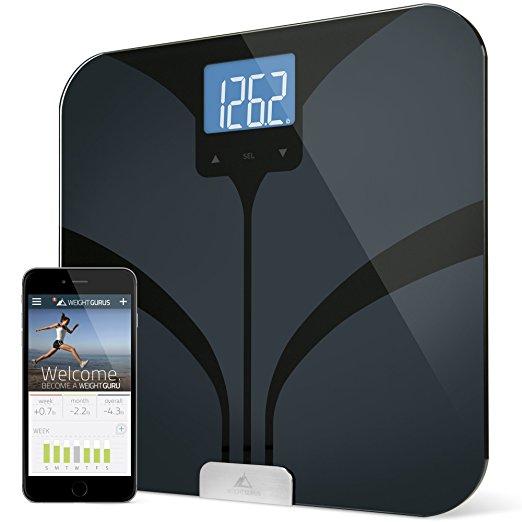 Weight Gurus Bluetooth Smart Connected Body Fat Scale