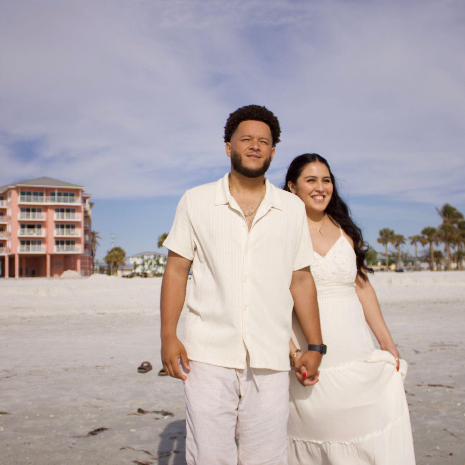 this was at the photo shoot before Ray proposed