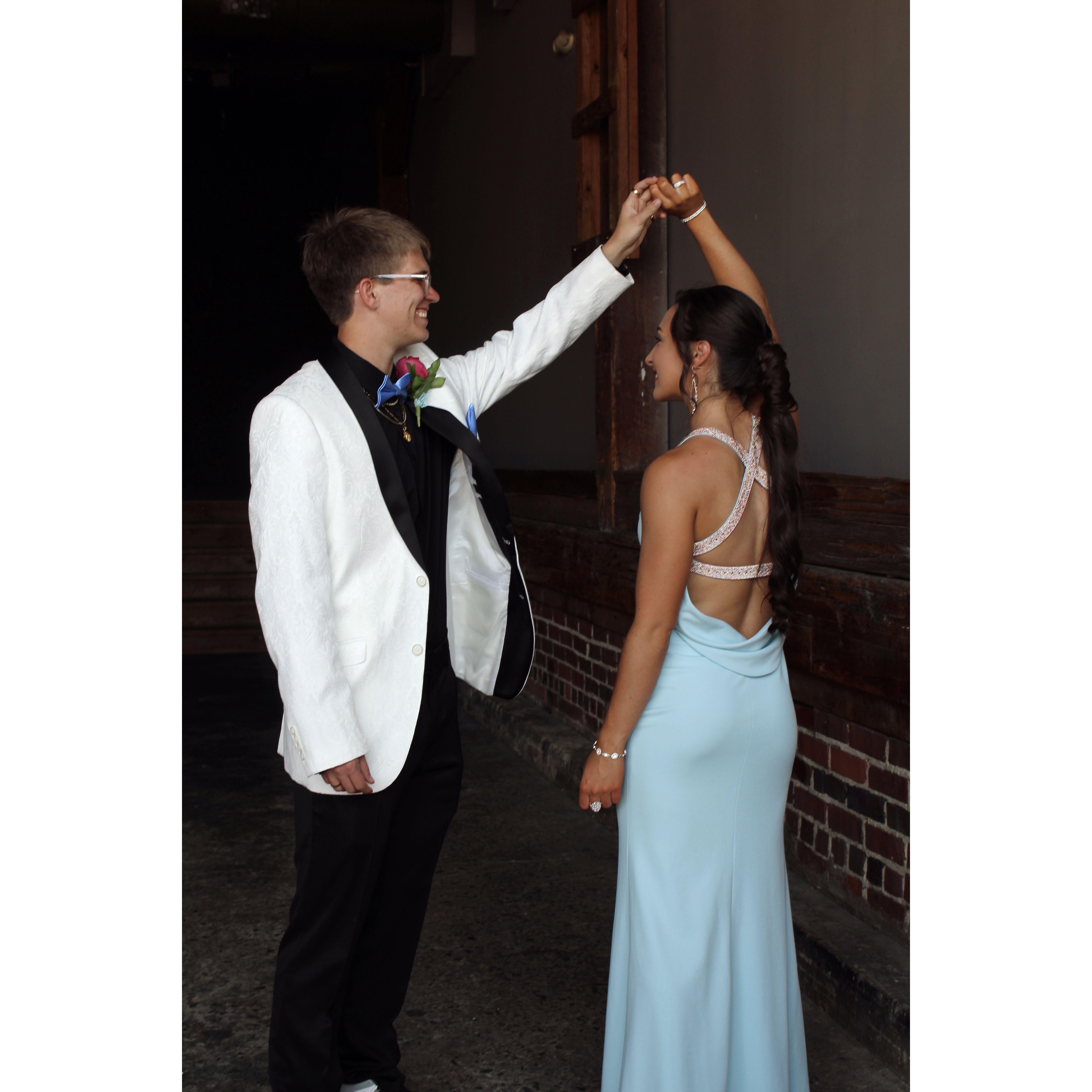Our first prom! April 16, 2022