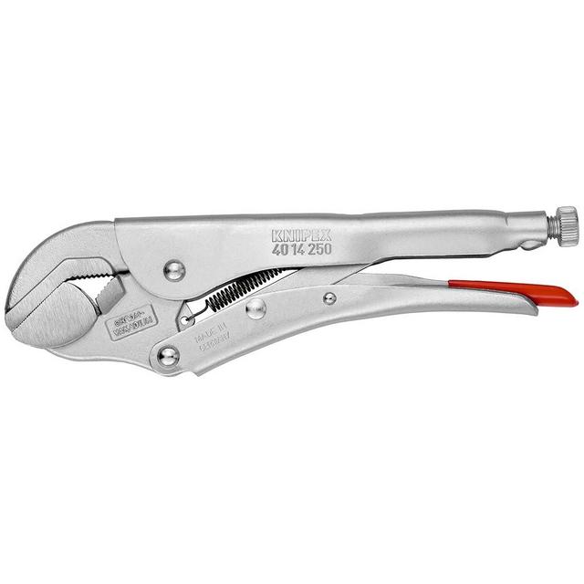 KNIPEX Tools - Universal Grip Pliers, Pivoting Jaw, Chrome (4014250)