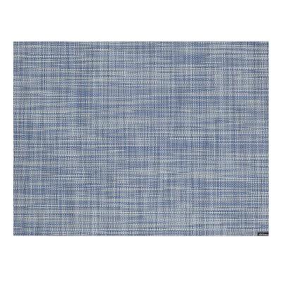 Chilewich Mini Basketweave Placemat, Set of 4, Chambray