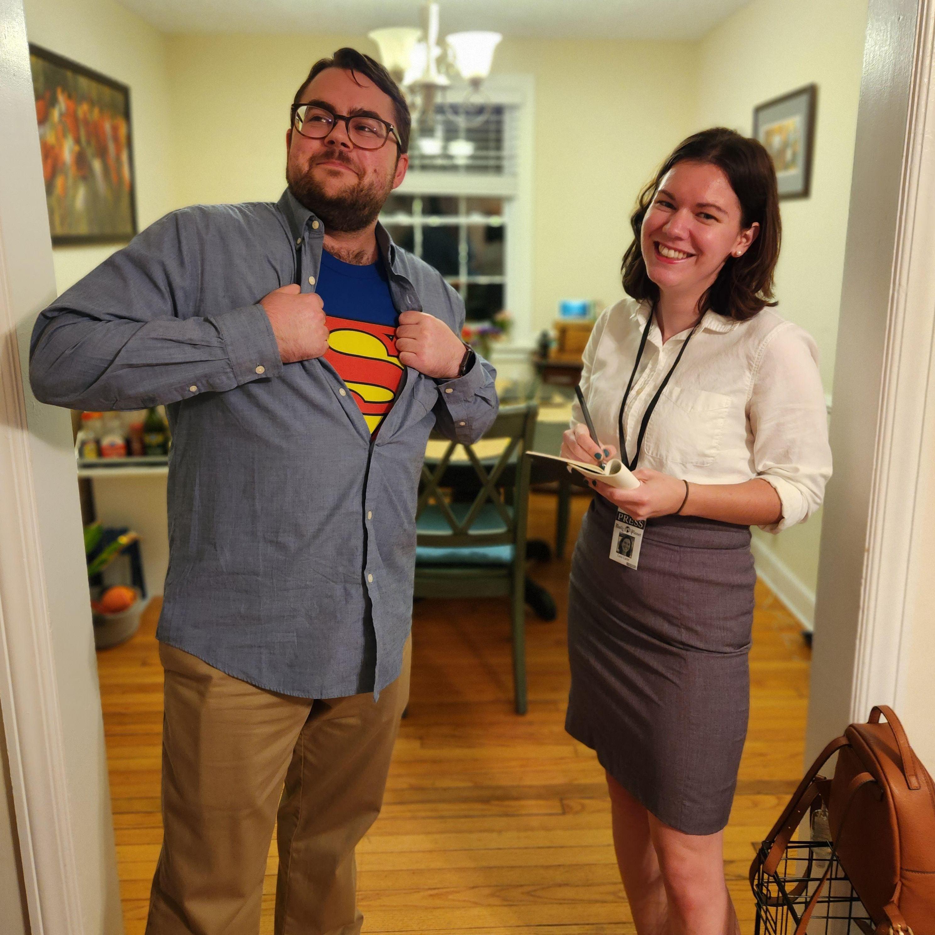 We had WAY too much fun putting together our first couple's Halloween costume
