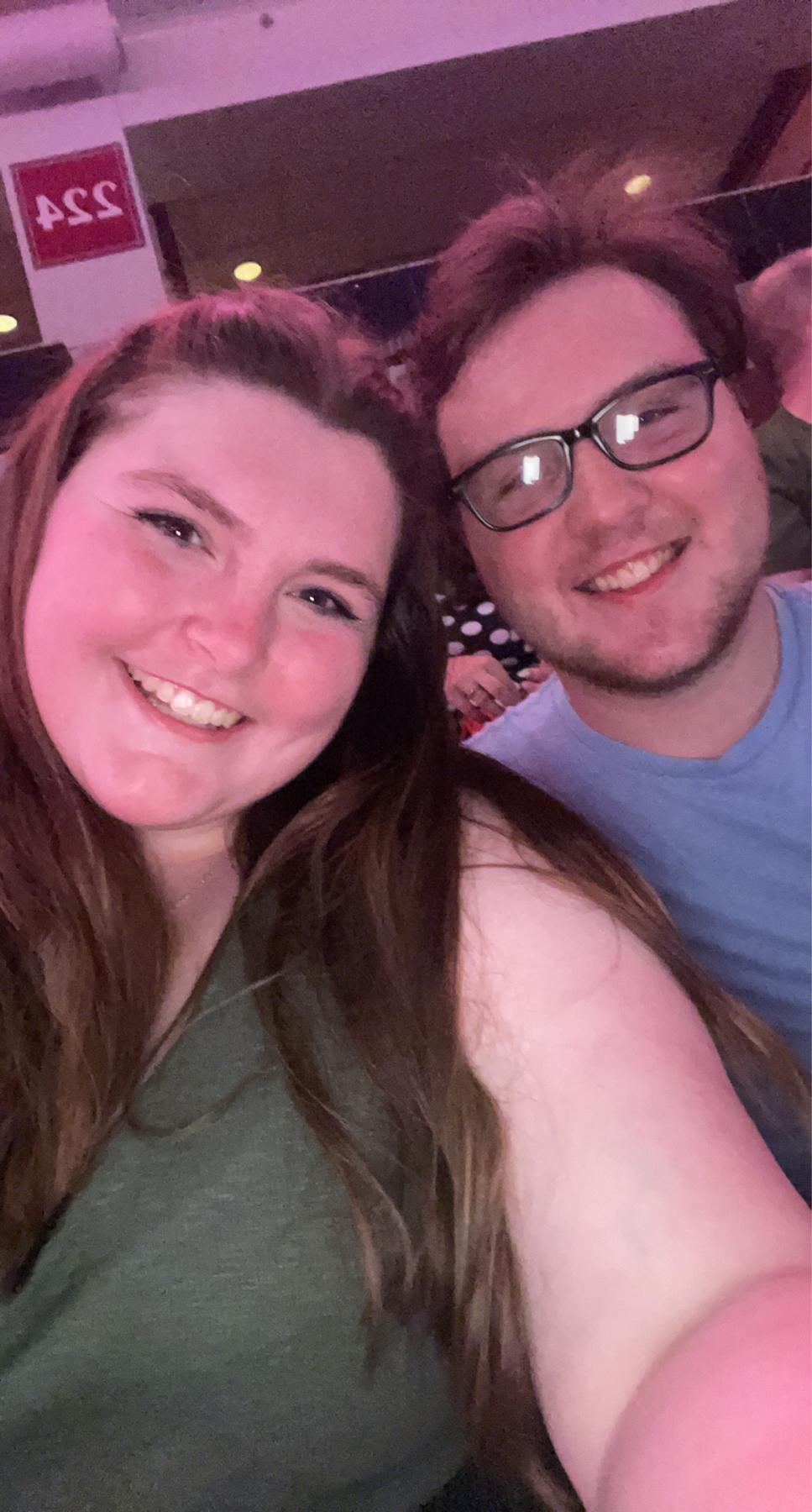 Our first concert together - and Andrew's first concert EVER! We had so much fun seeing AJR when they came to Columbus!