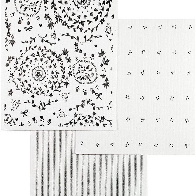 Emmerson Co Swedish Dishcloths, White