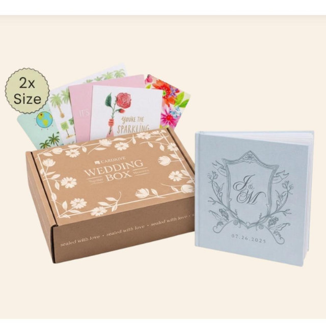 Artkive - Wedding Card Book Kit (Double Box)