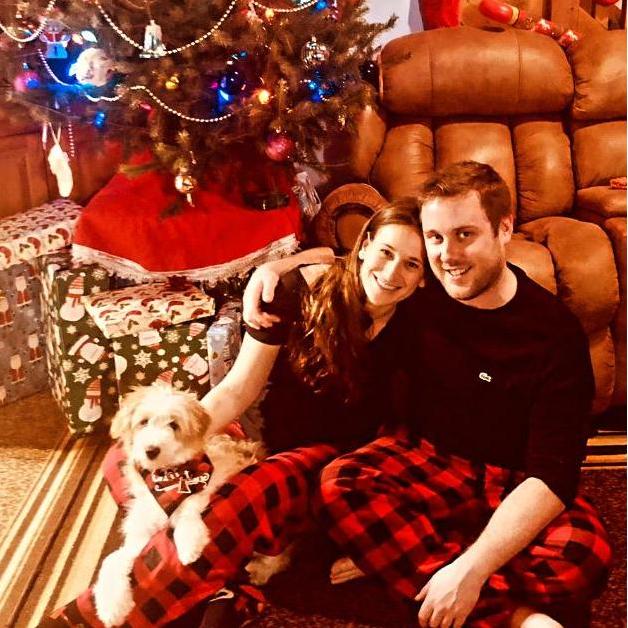 Christmas 2020: Family Photo with Didi in New Berlin, NY
