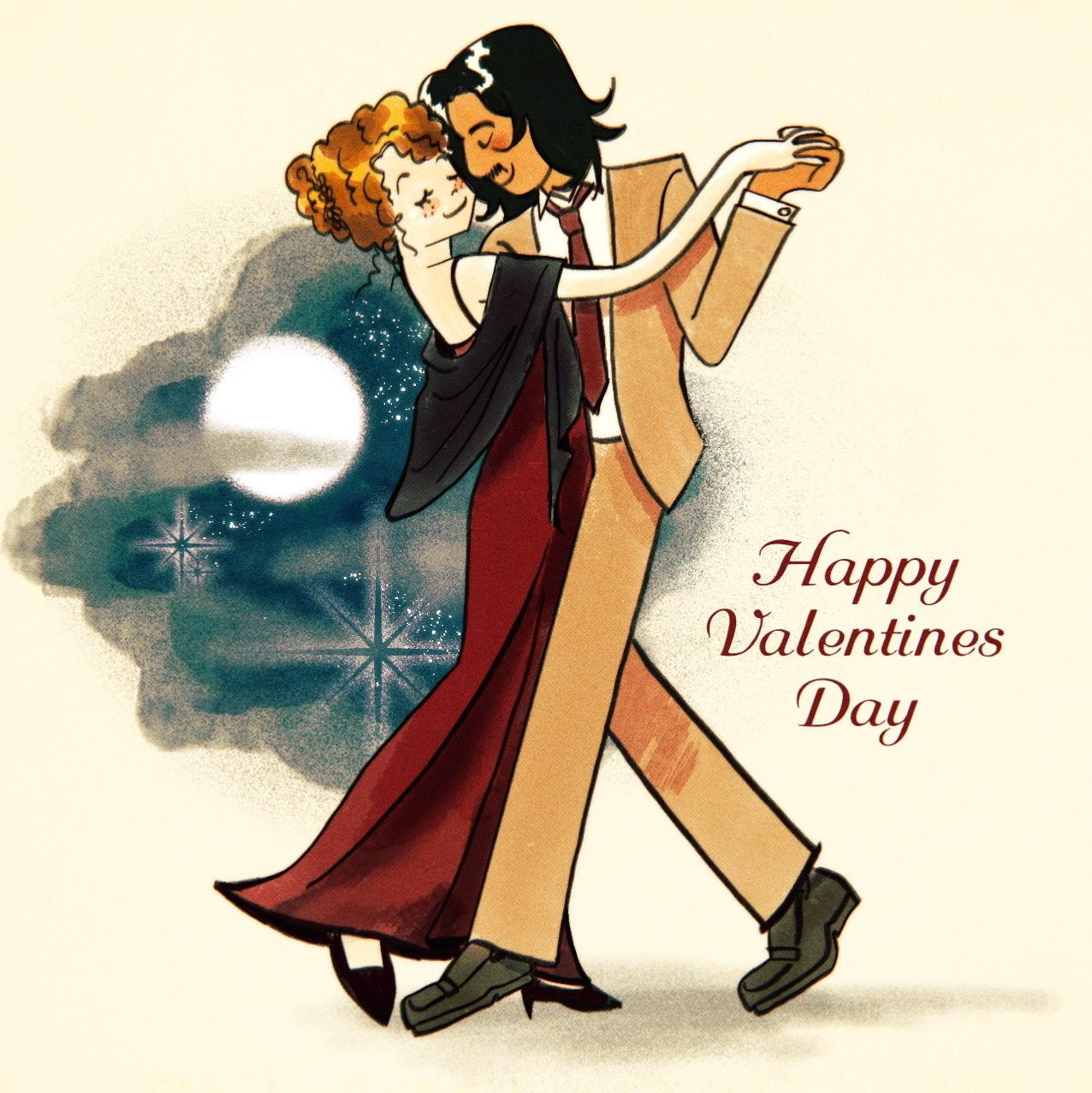 My amazing sister (and maid of honor) Amelia drew this for a Valentine's Day gift
