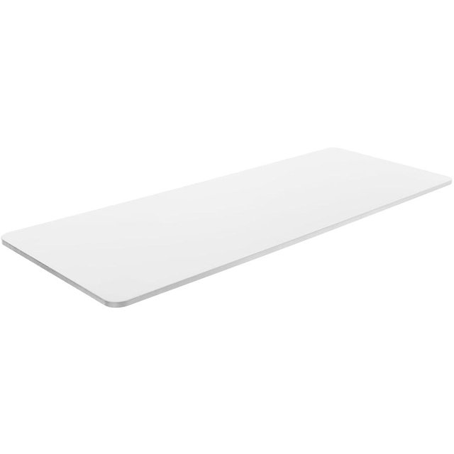 TechOrbits Electric Standing MDF Table Top 60 Inch - White