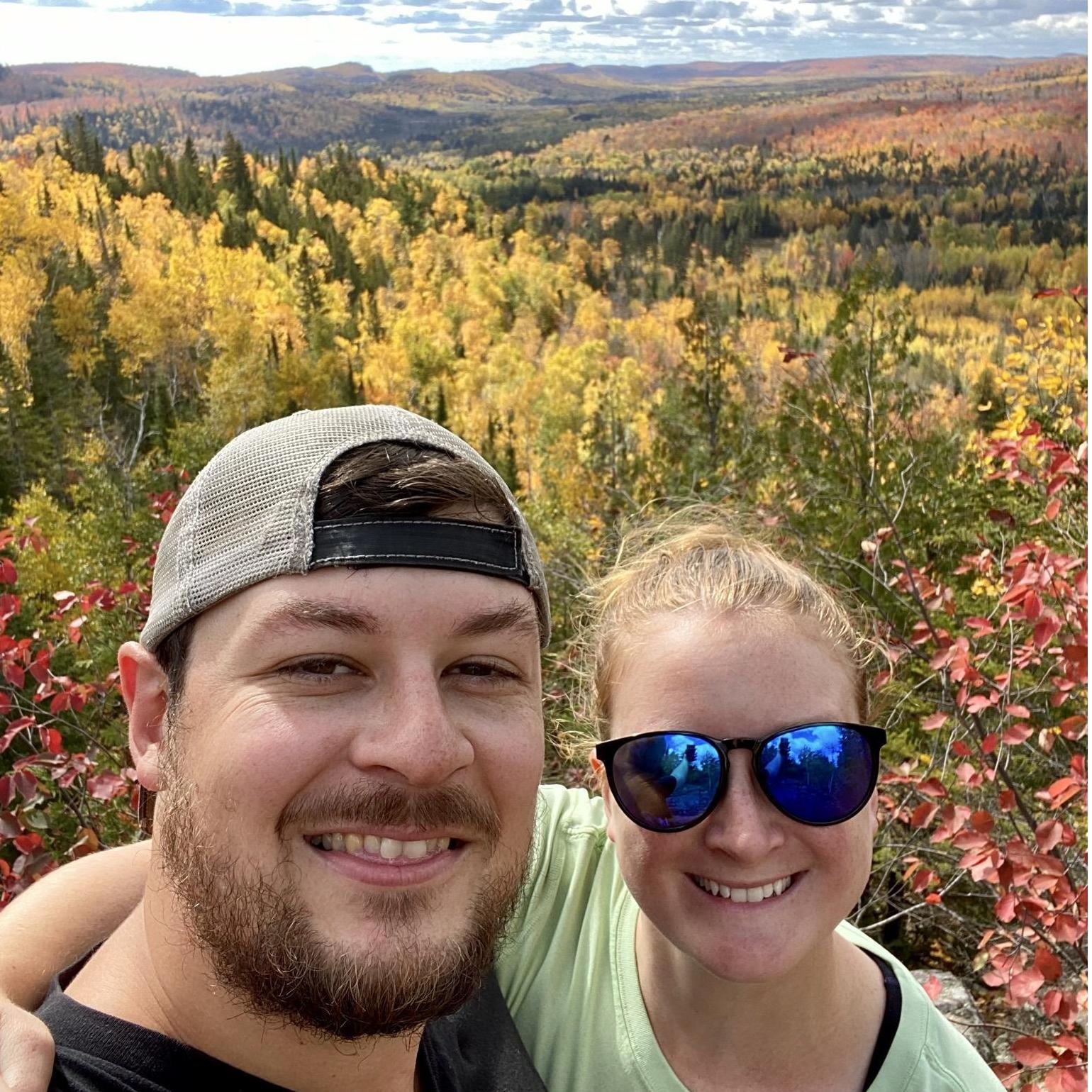 Section 13 on the Superior Hiking Trail in the fall. One of our favorite spots in Minnesota!