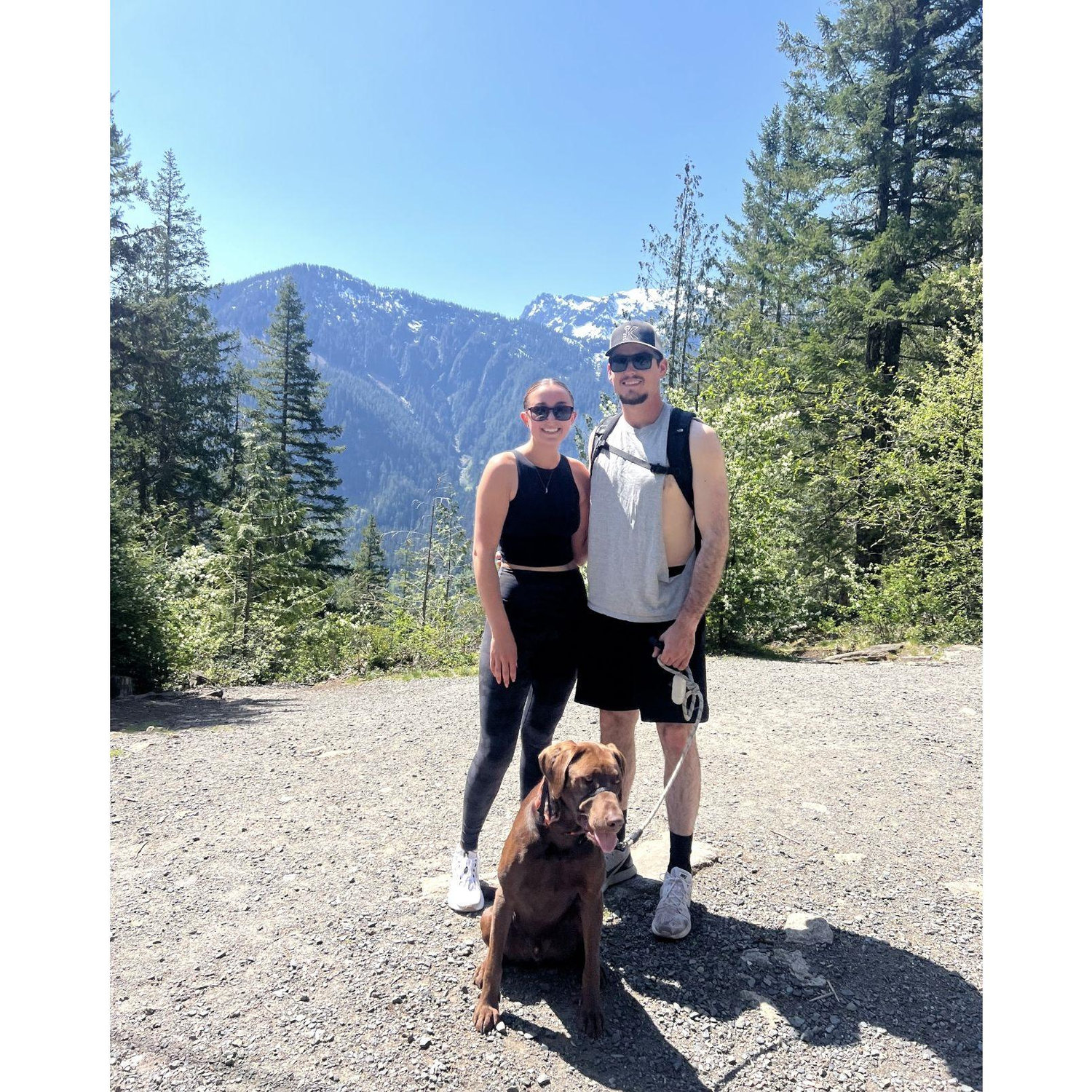 Exploring a local hike while living near Seattle, WA