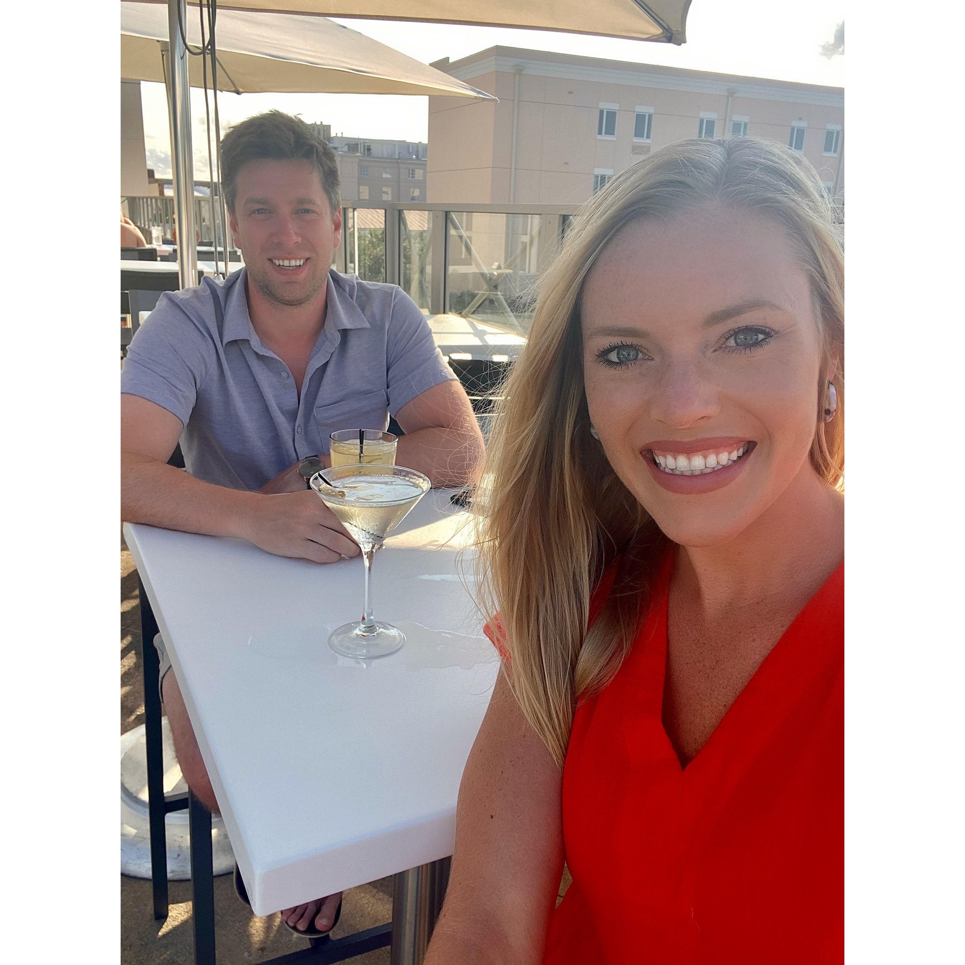 Nothing beats a Charleston rooftop bar