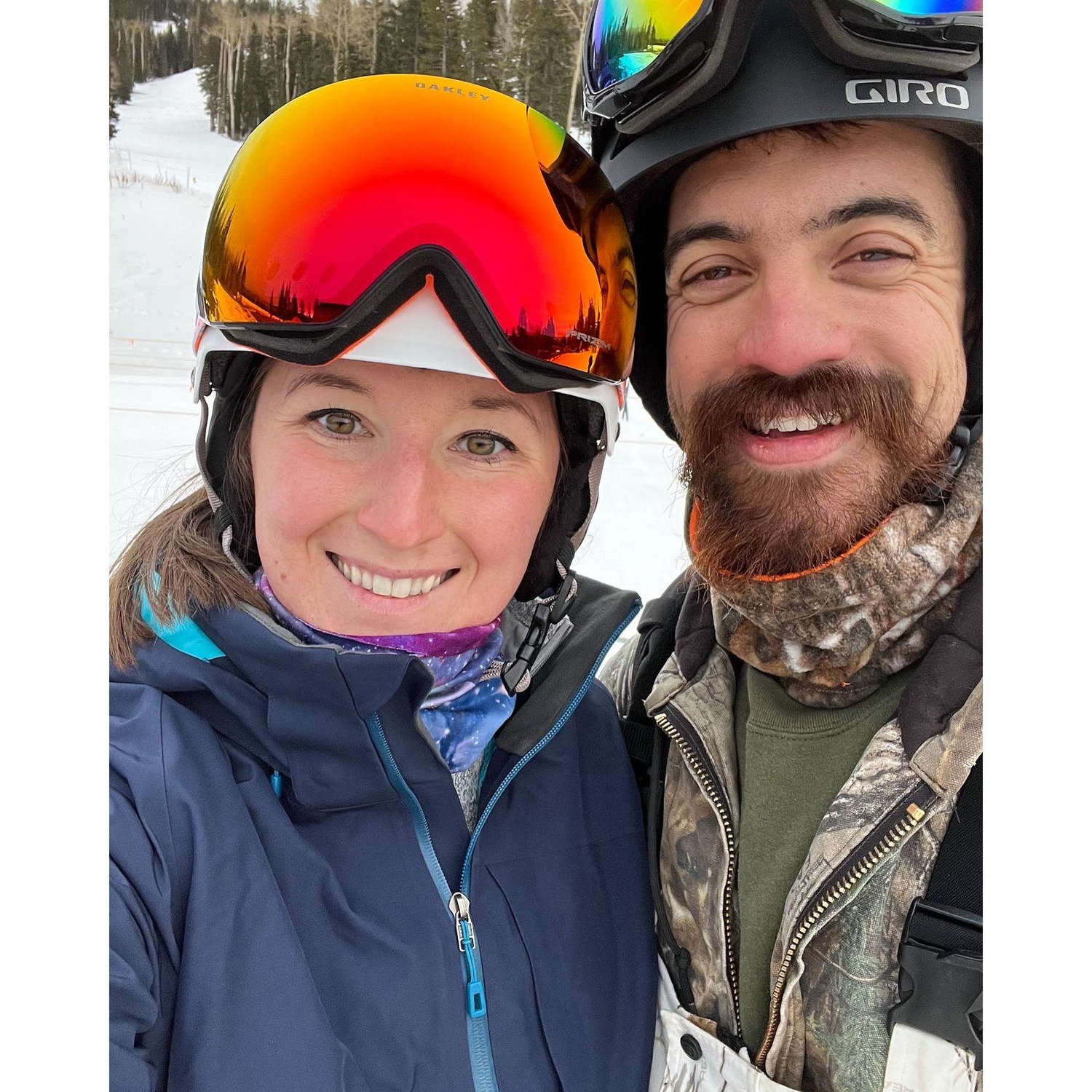 First time at Snowbowl together, December 2021