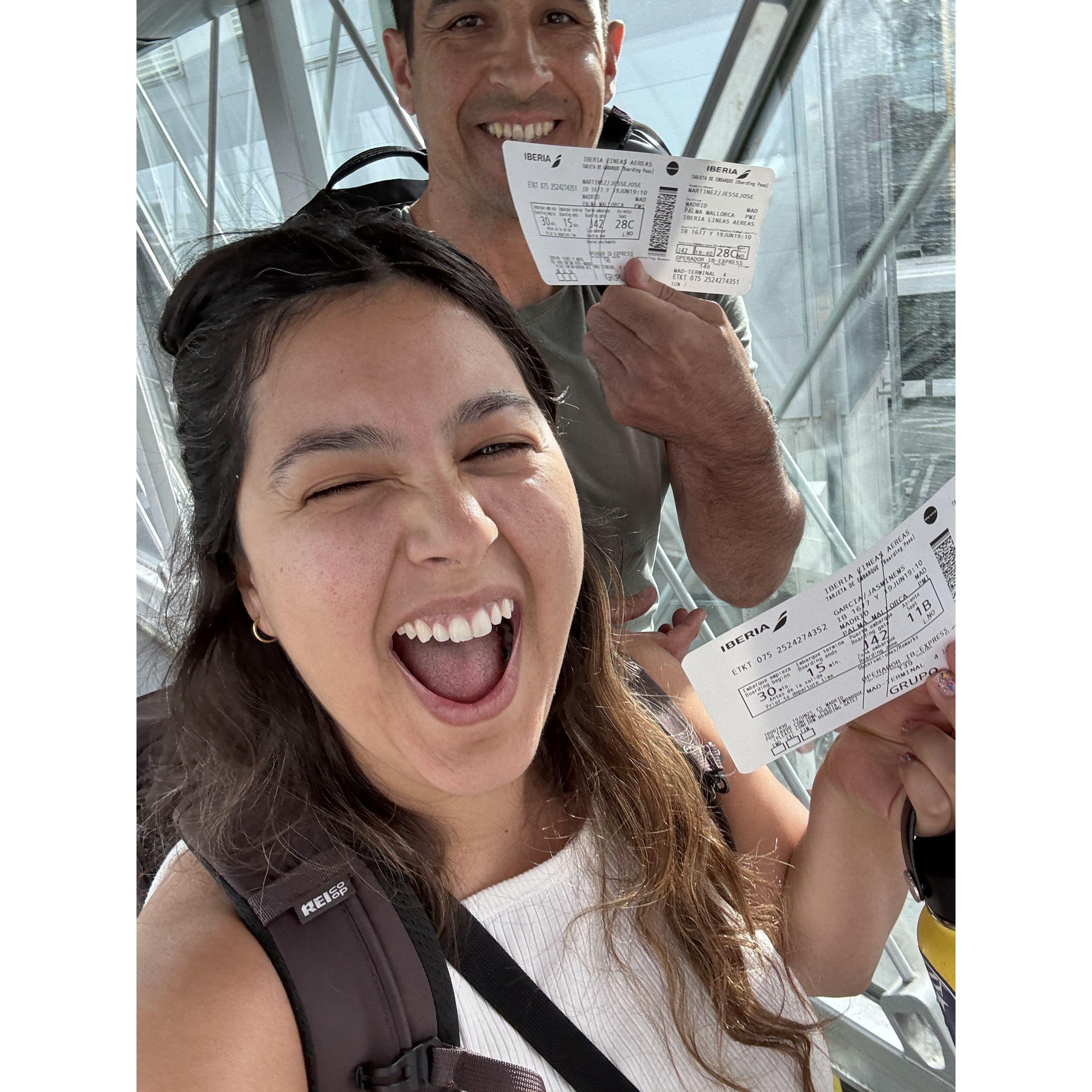 Flight benefits activated!