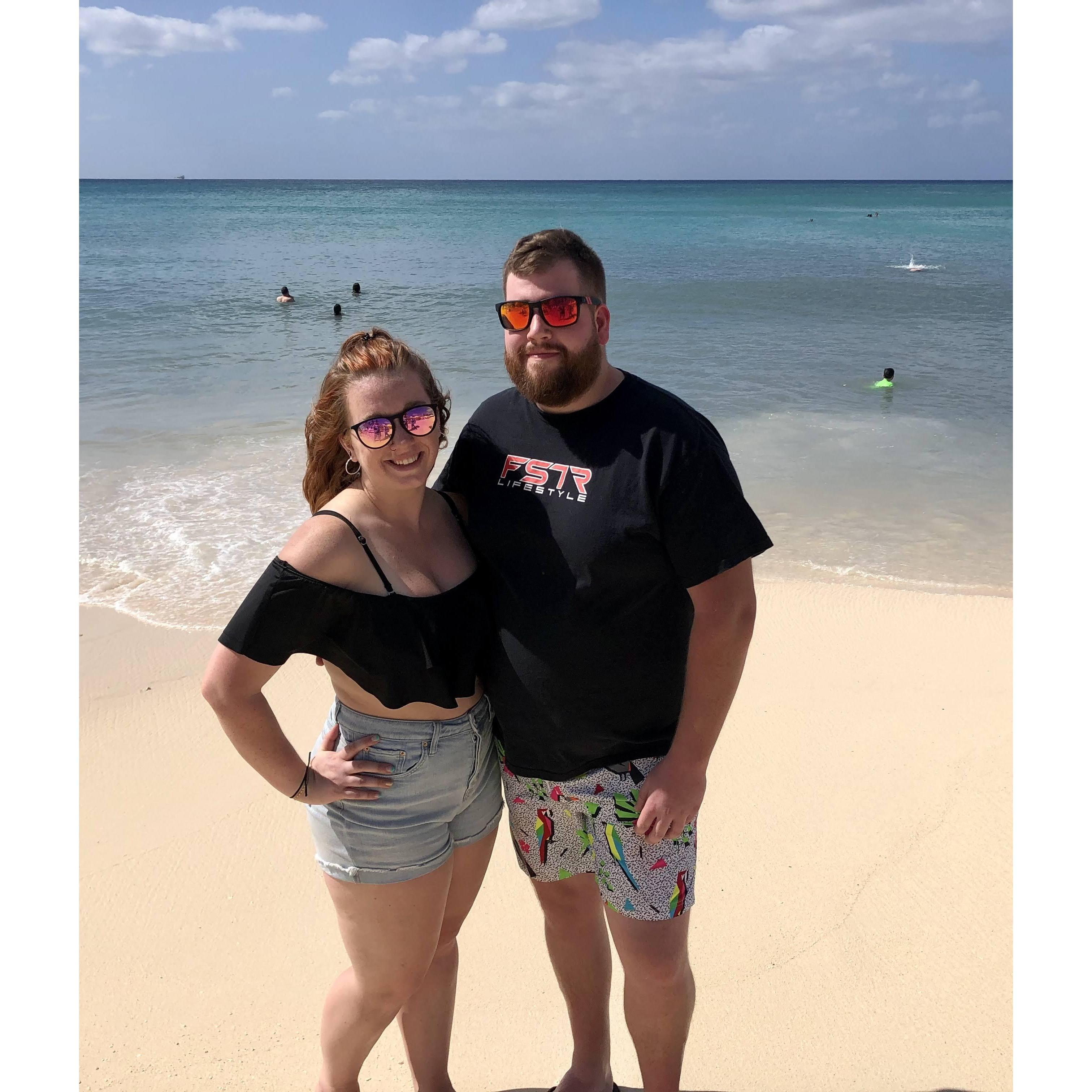 Sunshine and beaches make us happy.