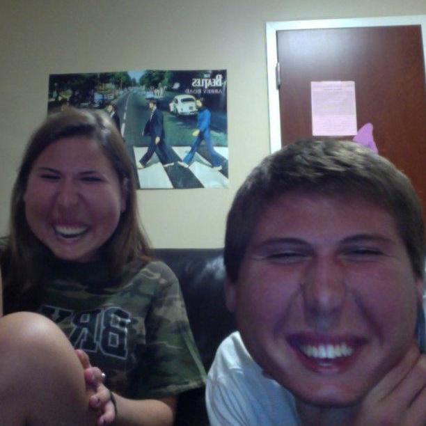 2011-Before we started dating-Chris realized I'm a good time LOL