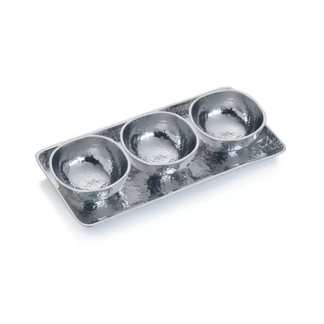 Towle® Hammersmith 4-Piece Dip Set
