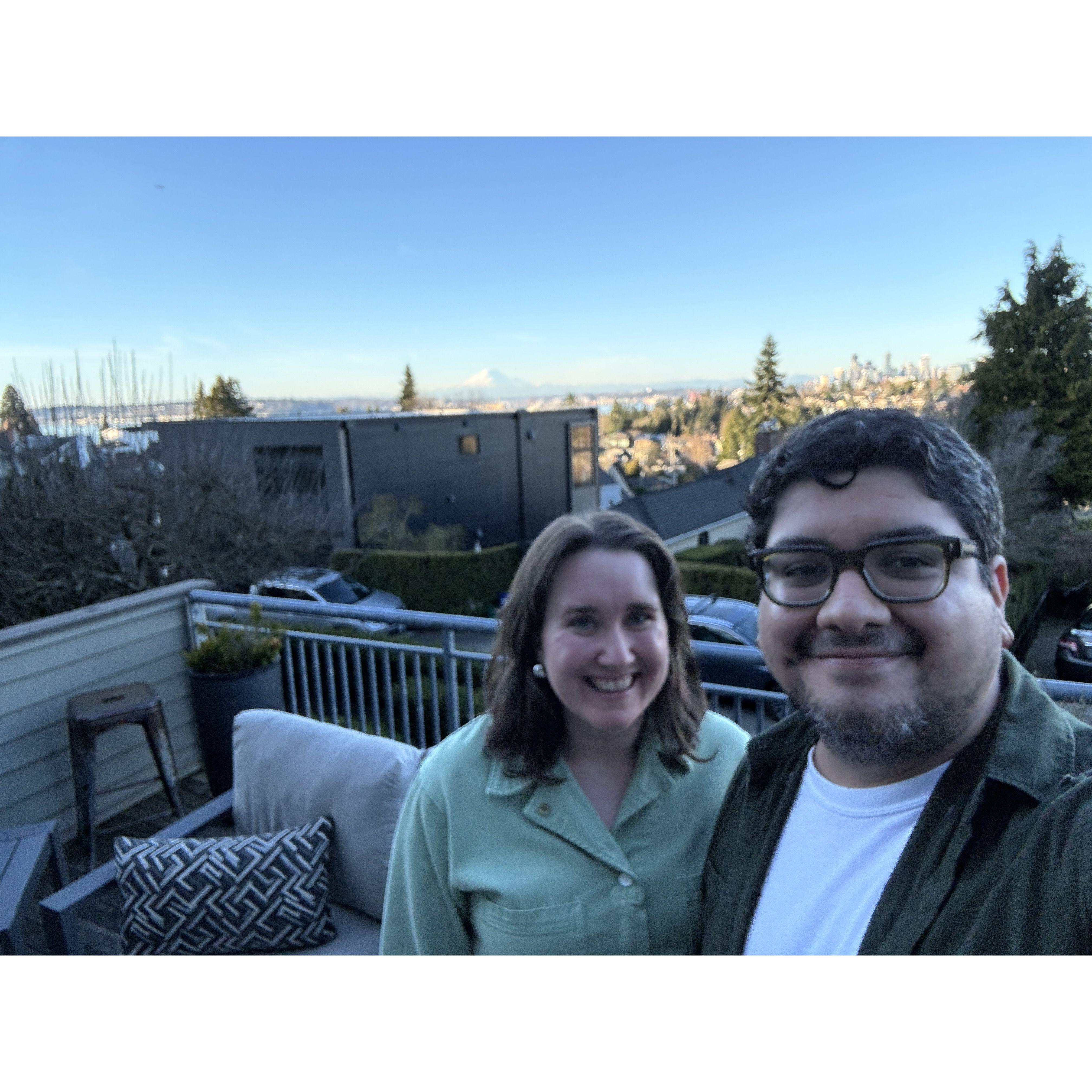Kathryn and Luke's St. Patrick's Day party!