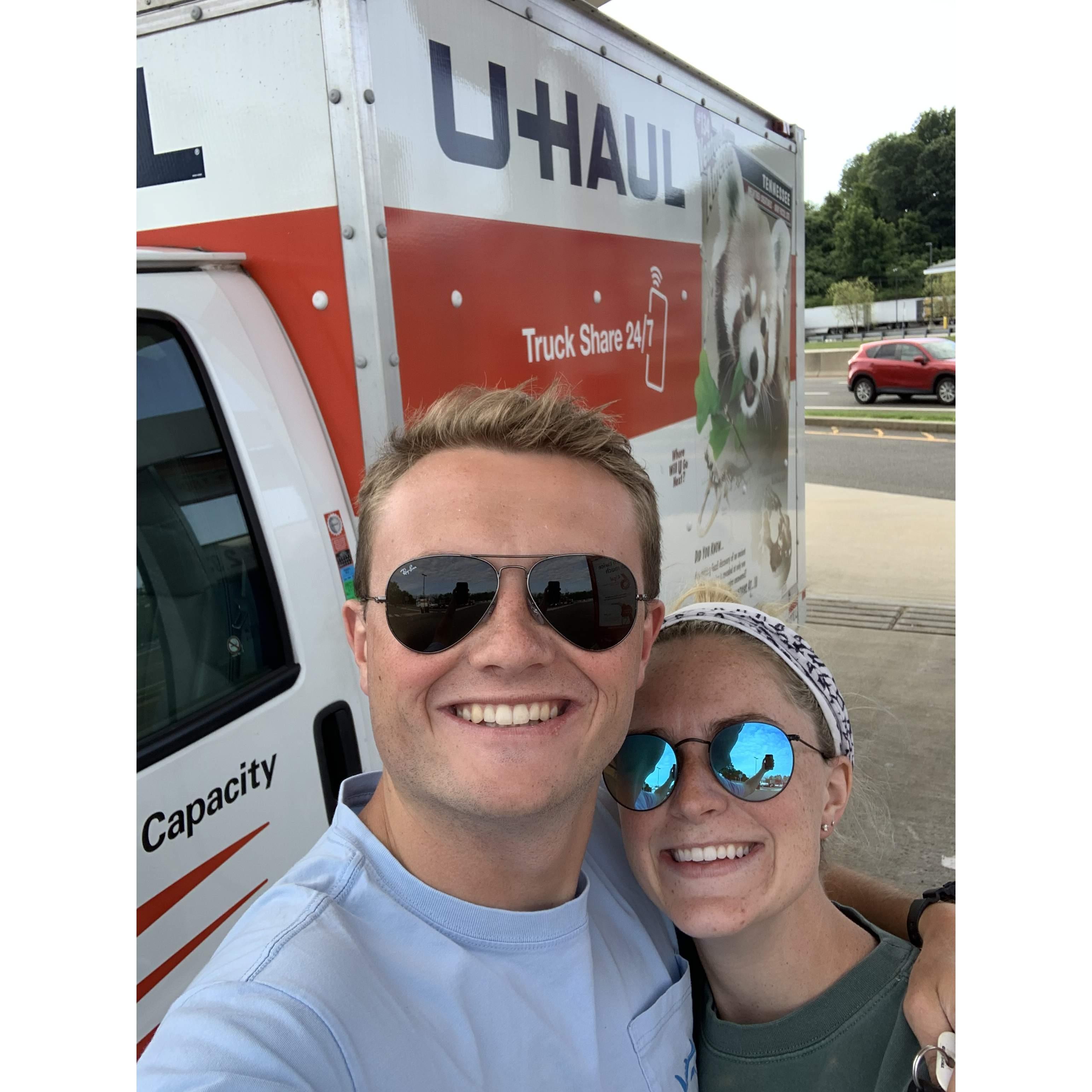 Moving Kaitlin to Bethesda, MD