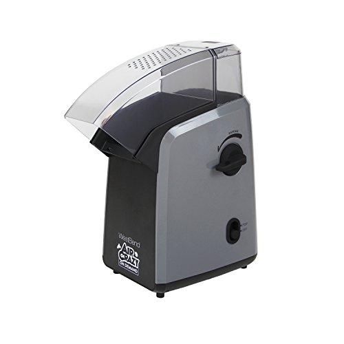 West Bend 82702GB Air Crazy On Demand Hot Air Popcorn Popper Featuring Single Serve or Family Size Portion Control, 4-Quart, Black