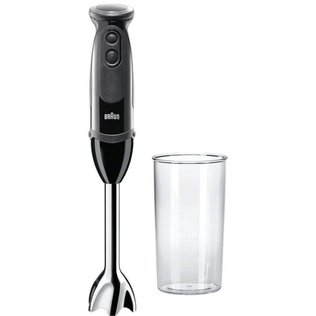 Braun MQ5000 Vario Hand Blender Stick – 21-Speed Handheld Immersion Blender with Turbo Boost, Stainless Steel Blades, SplashControl, EasyClick System, 400W, Hand Blenders for Smoothies