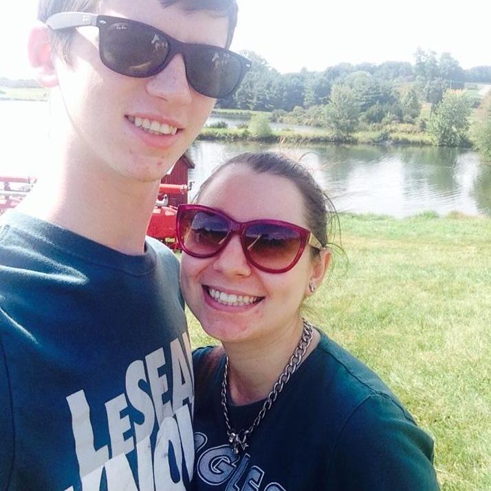 Fall of 2017, our traditional Apple Picking before an Eagles game!