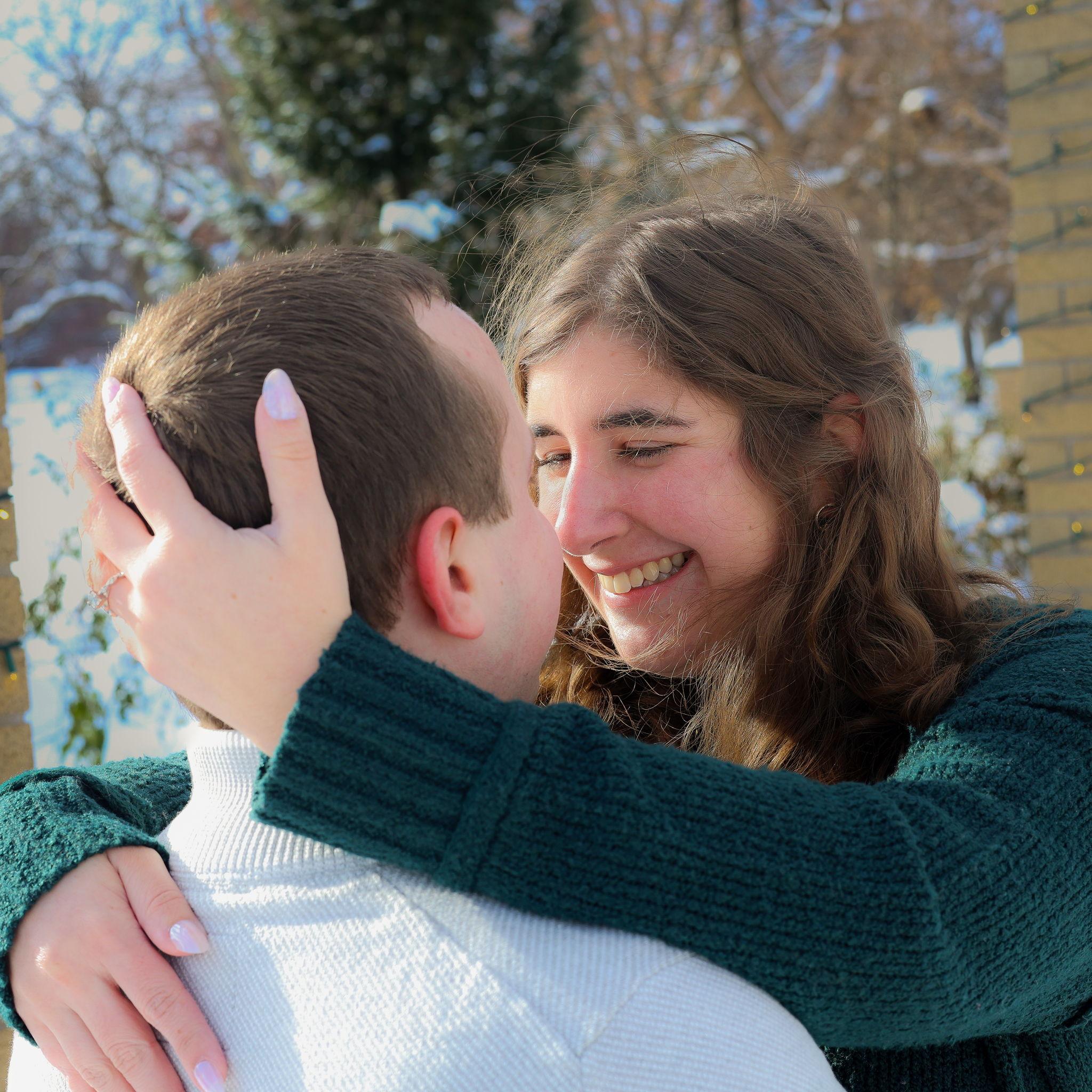 Engagement Pictures, Davenport, IA  Winter 2025
