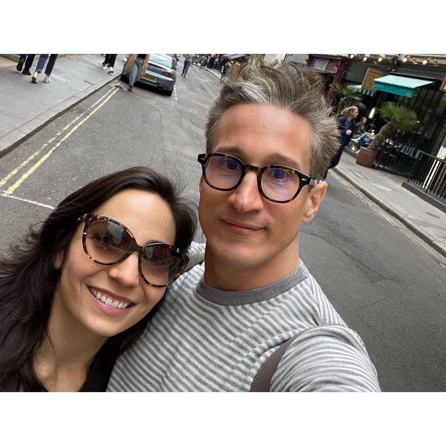 Shopping in the Soho neighborhood of London, post PW acquisition.