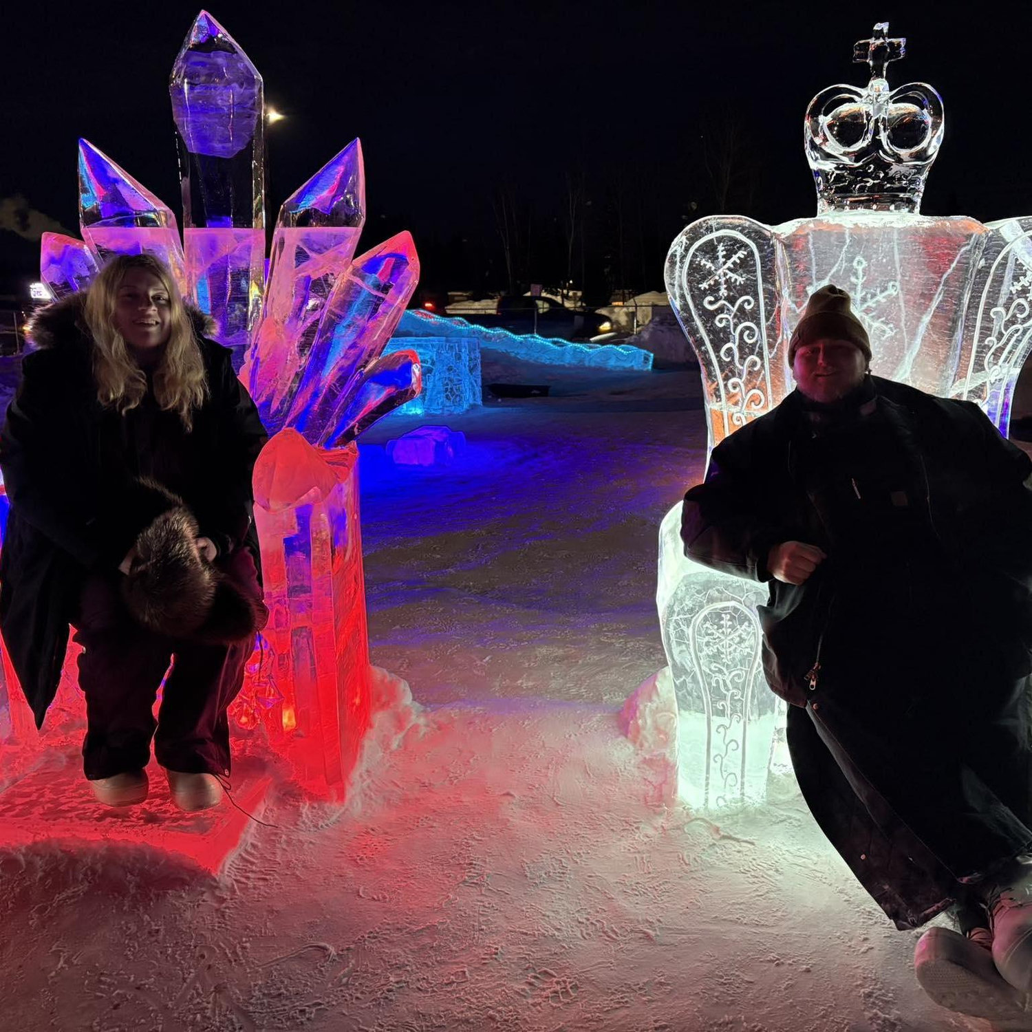 Ice Art Championships. Fairbanks AK.
