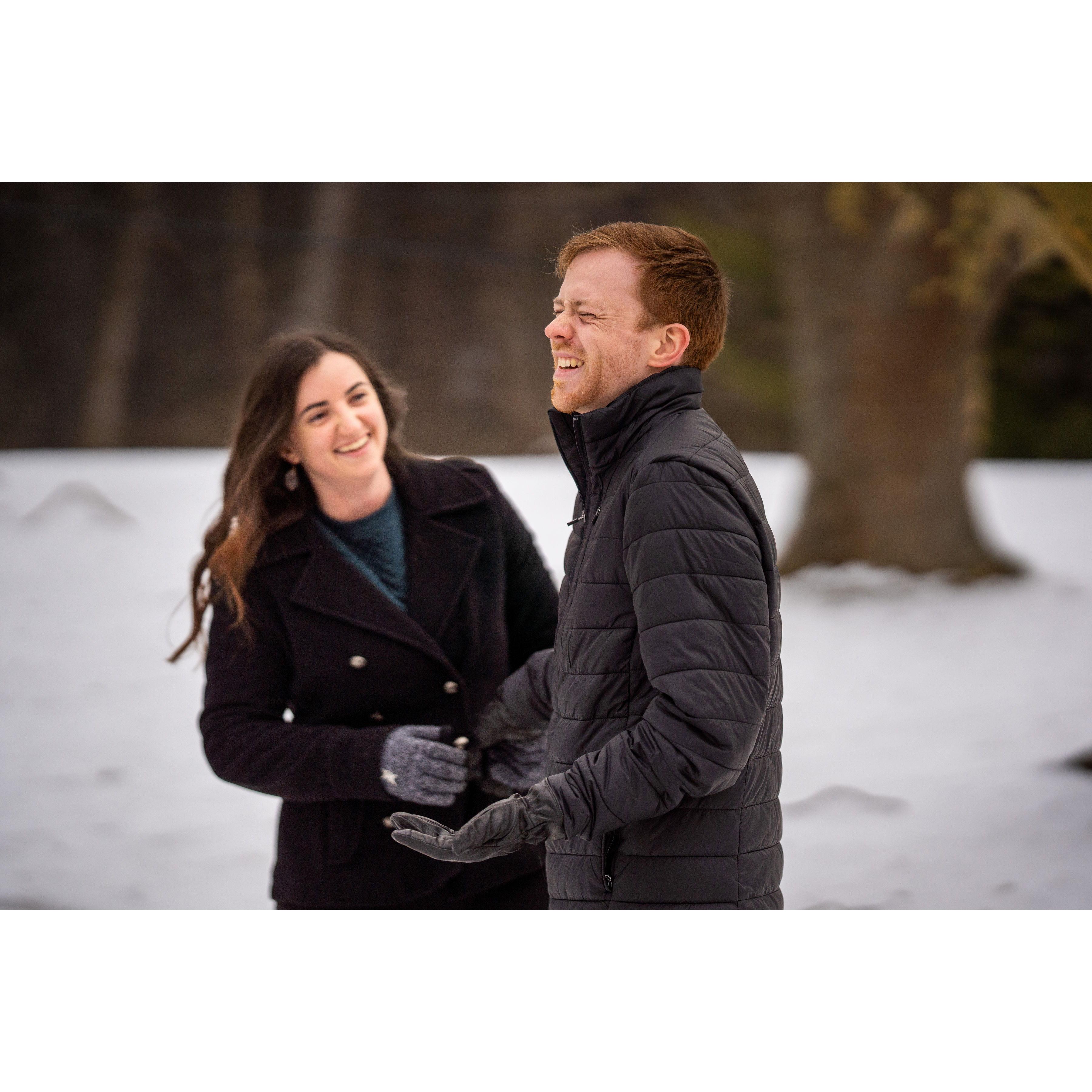 Winter Engagement Session 📸Fortunate Hearts