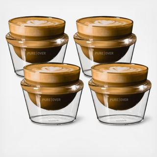 Latte XL Cup, Set of 4