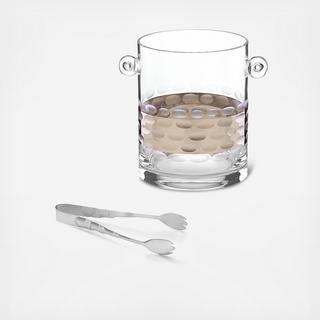 Truro Ice Bucket with Ice Tongs