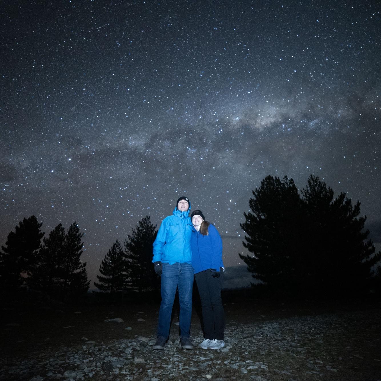Stargazing in Lake Tekapo - New Zealand - 2025