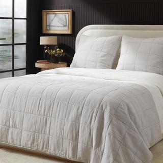 Garment Dyed Linen Box Quilt