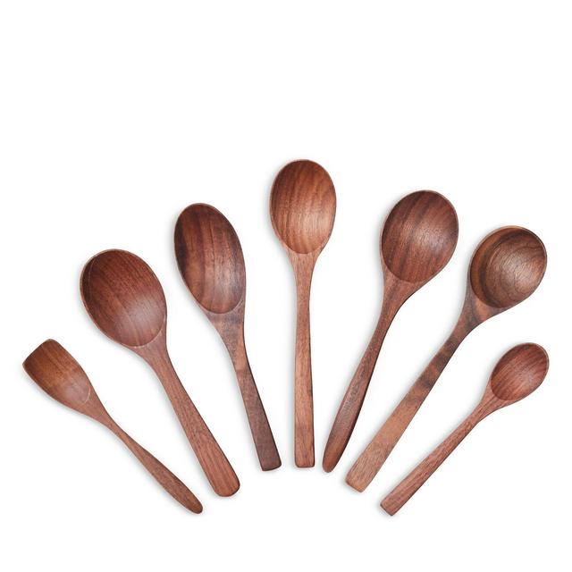 Farmhouse Pottery 7 Pc Wooden Little Spoon Set