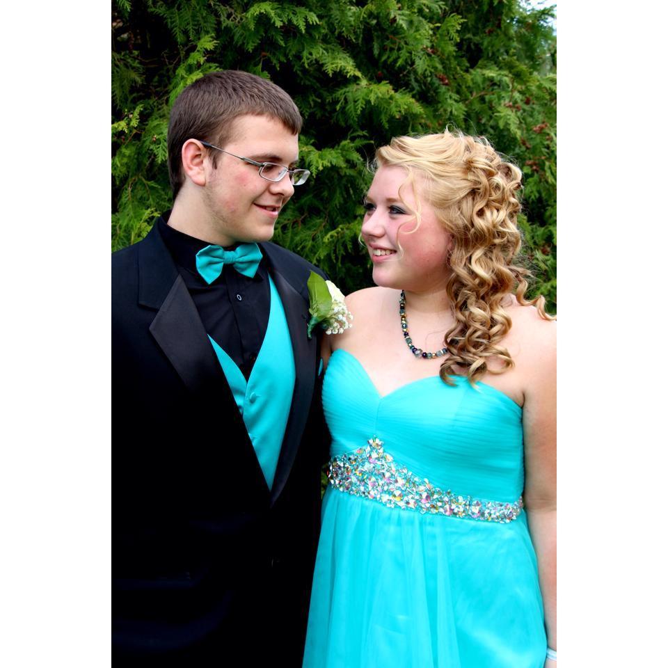 May 2014- Zach's junior prom. It was a big deal for Aleah to go becuase she was only a sophomore.