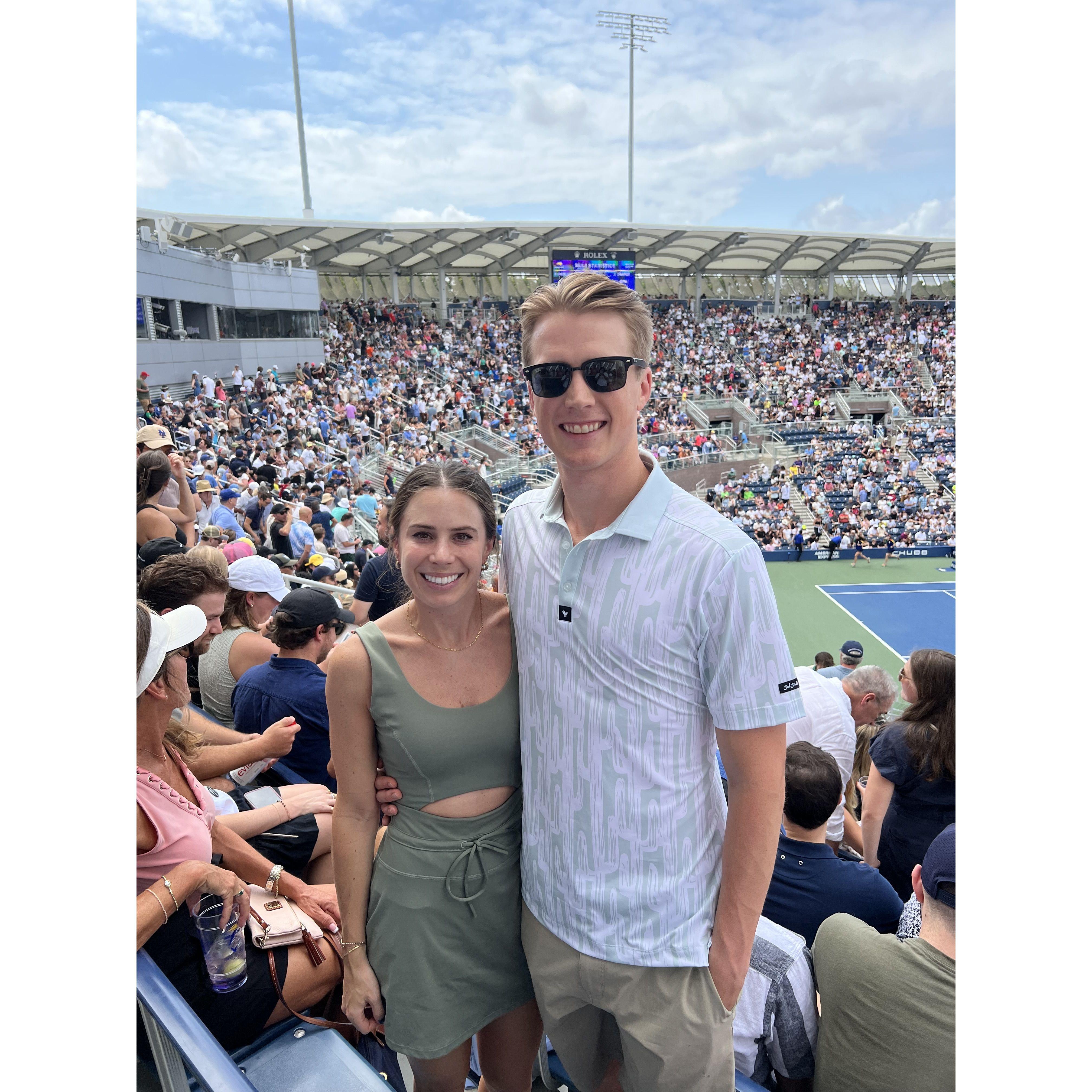 US Open in NYC, August 2024