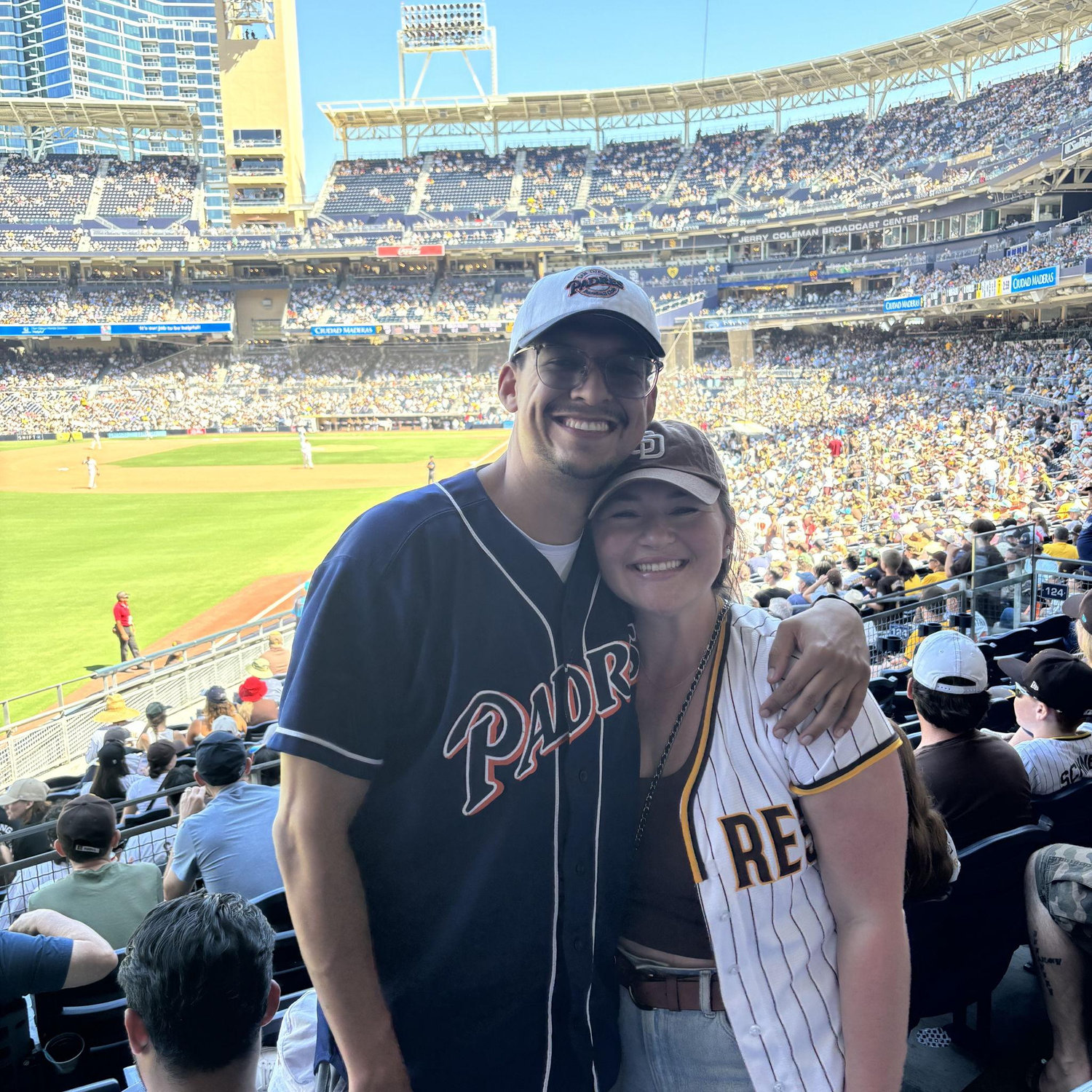 Our first photo together :)